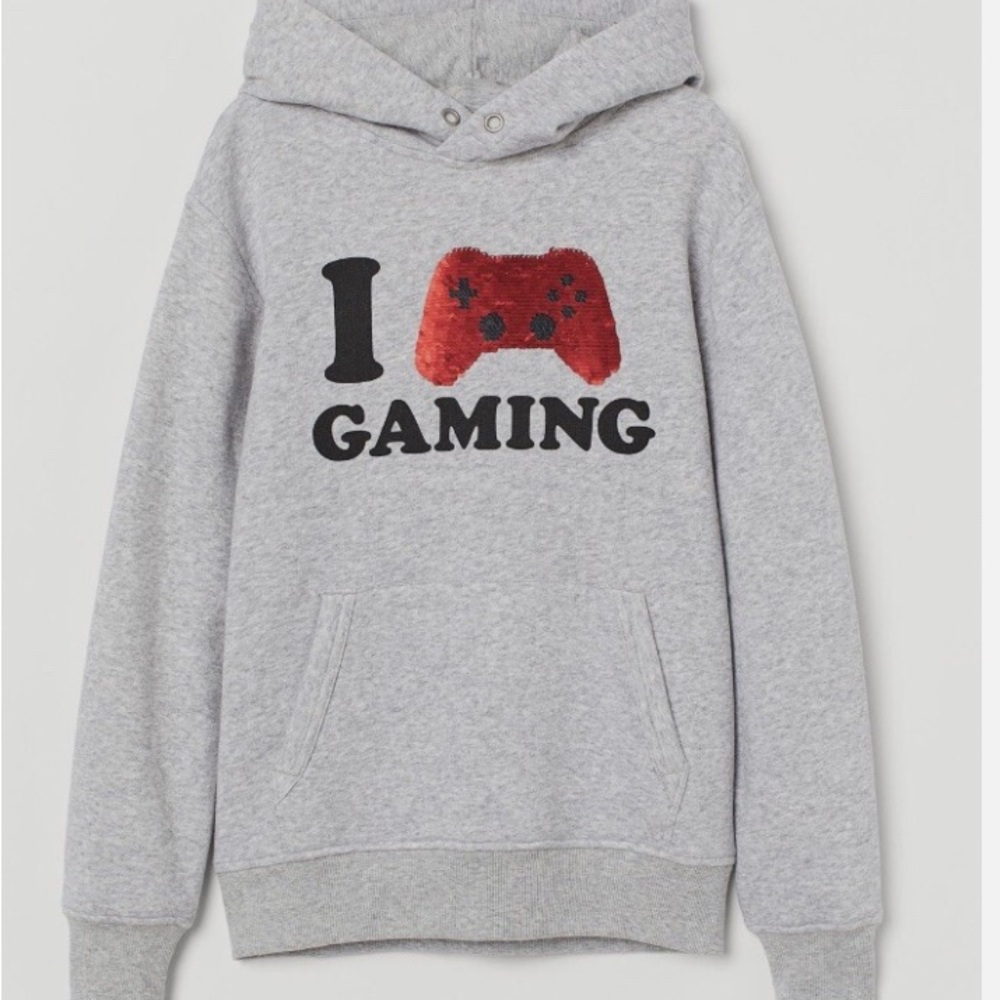H&M Light Gray Hoodie